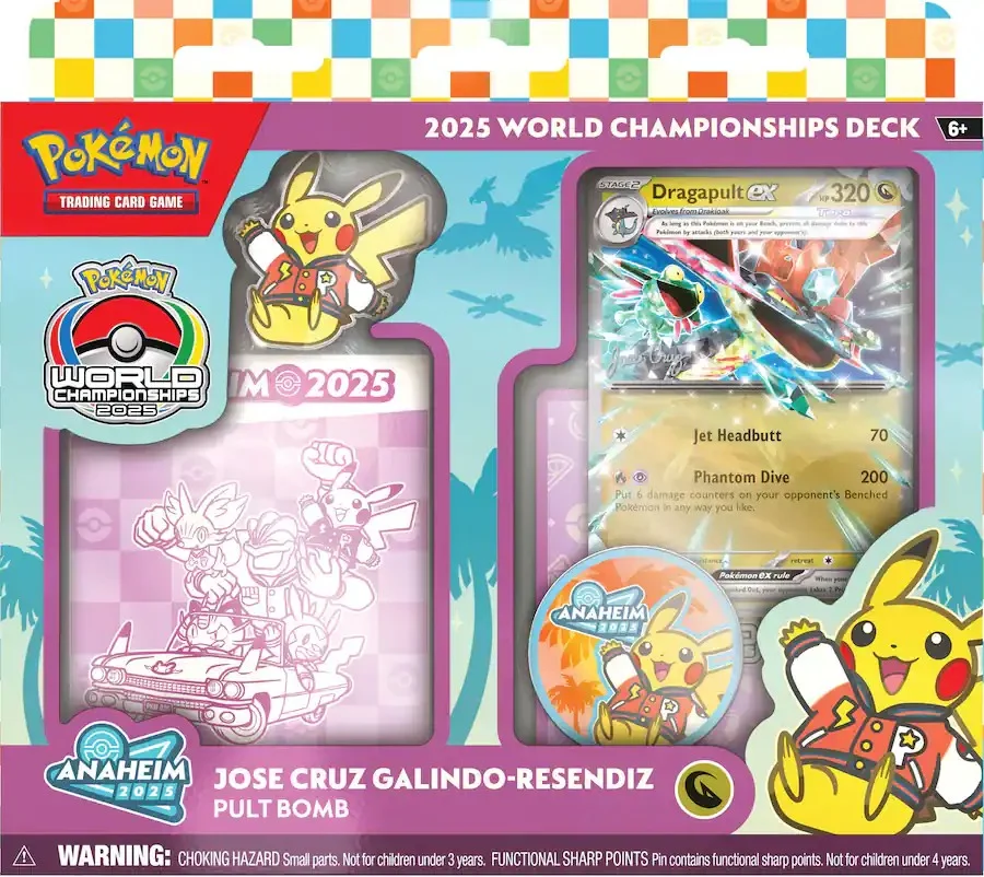 Pokémon TCG - World Championships Deck  Jose Cruz Galindo-Resendiz "Pult Bomb" - English